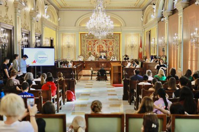 Fèlix Larrosa: “Amb les vostres propostes i la vostra mirada ens ajudeu a construir una Lleida més justa, més amable i més pensada per a petits i gra….