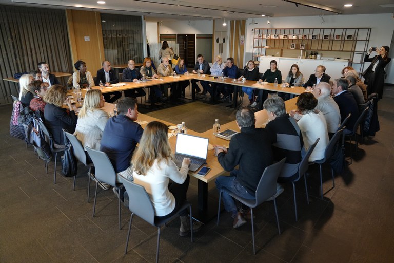 Reunió aquesta tarda amb ALLEM, a la Llotja
