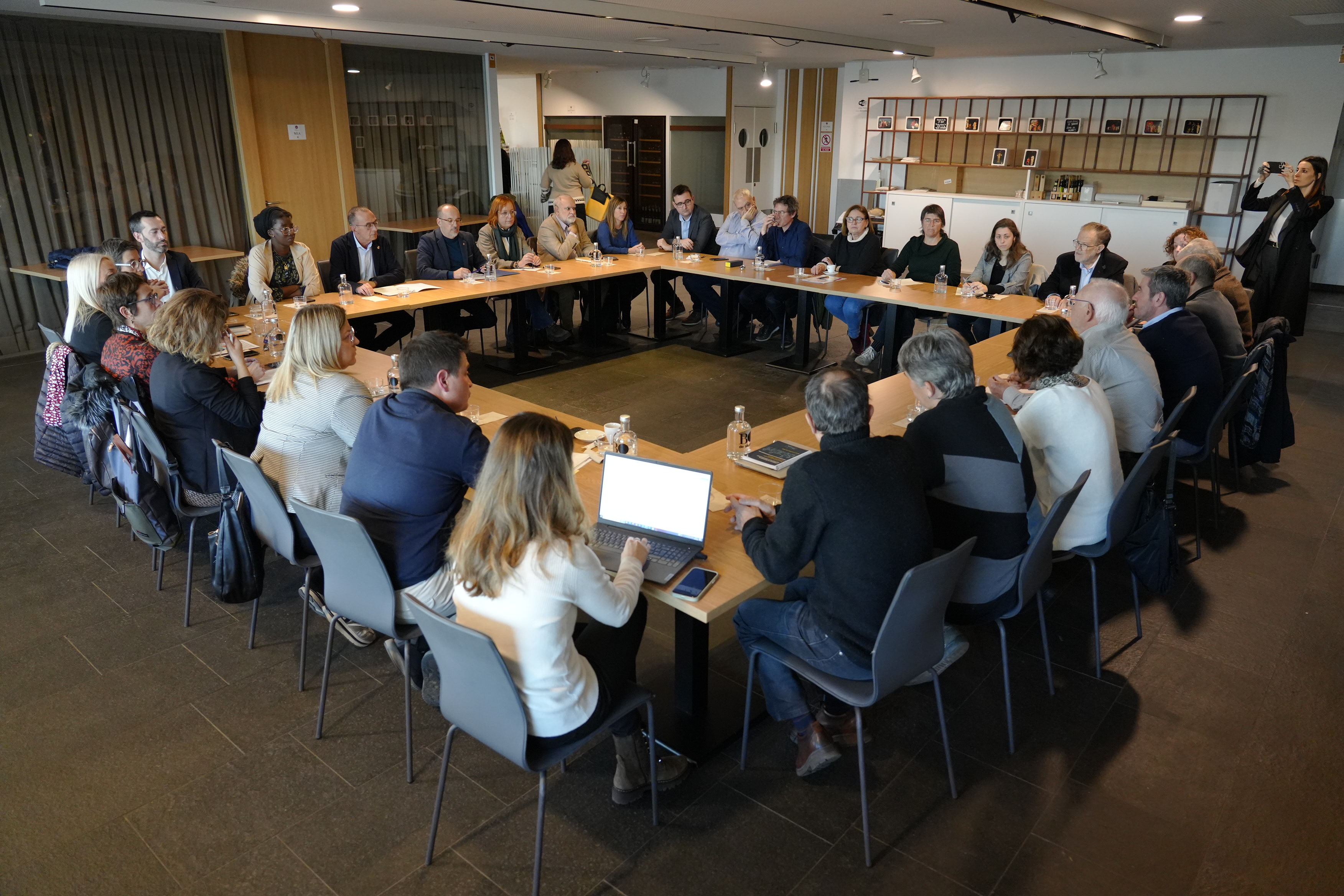Reunió aquesta tarda amb ALLEM, a la Llotja