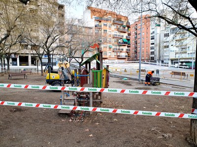 Imatge de les obres.