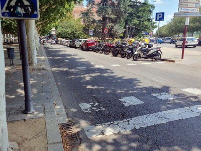 L’Ajuntament de Lleida durà a terme la setmana vinent les obres per a renovar el paviment d’asfalt de l’avinguda Francesc Macià.