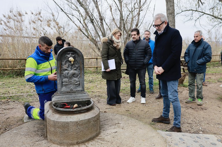 Durant el Barri a Barri també es du a terme un repàs de les fonts d'aigua de boca