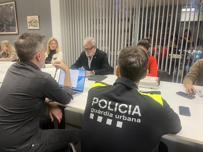 El Comitè d’Emergències de la Paeria s'ha reunit aquesta tarda a la Comissaria de la Guàrdia Urbana de Lleida.