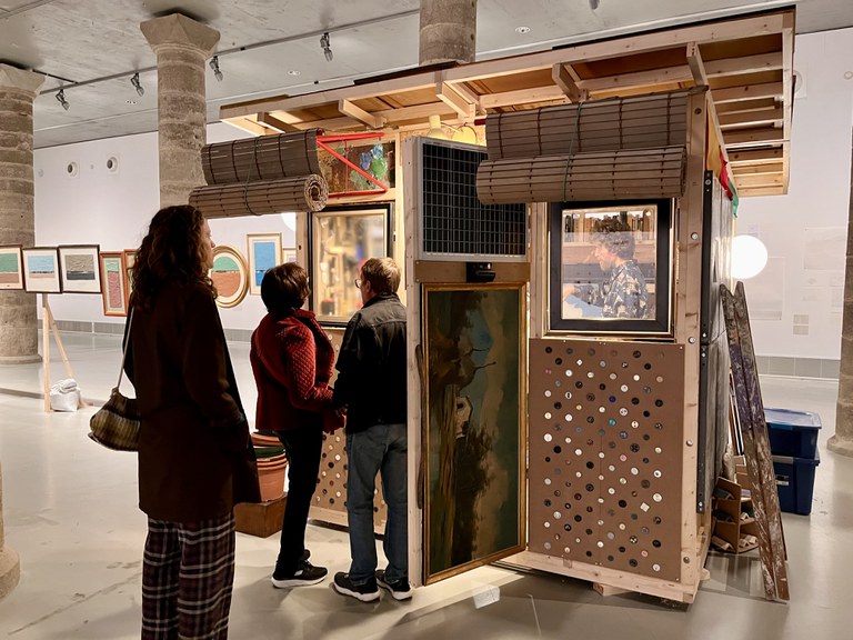 "Palíndrom. D’una cabana per acabar la tesi a... una tesi per acabar la cabana" de Pep Vidal, a la Planta 0