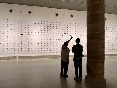 "Palíndrom. D’una cabana per acabar la tesi a... una tesi per acabar la cabana" de Pep Vidal, a la Planta 0.