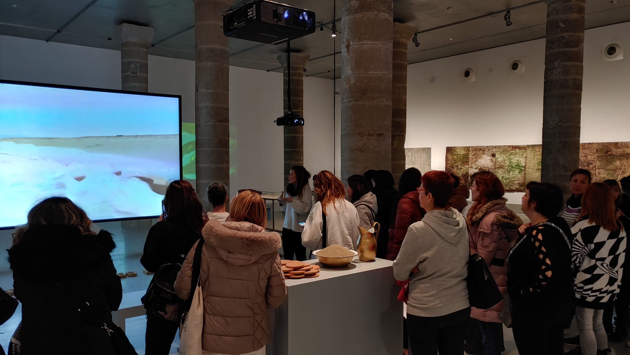 4.500 escolars van visitar les exposicions del centre d’art el curs 2023-24