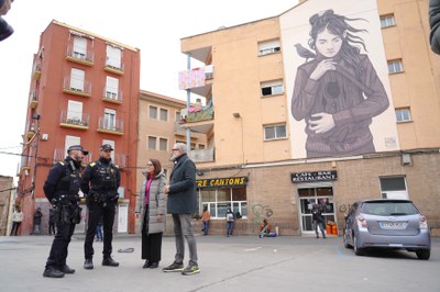 La policia de proximitat ha fet 407 actuacions al Centre Històric des que va entrar en funcionament a principis del mes de novembre.