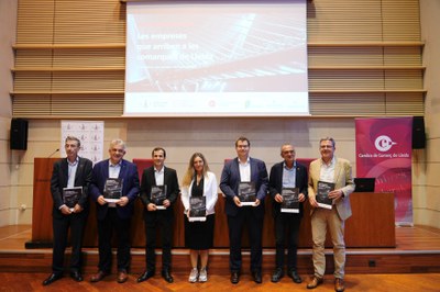 Es presenta l'estudi "Les empreses que arriben a les comarques de Lleida"..