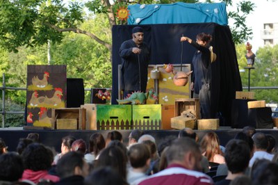 El conte del Marraco, de Sac Espectacles, a l'escenari Passarel·la dels Camps Elisis..