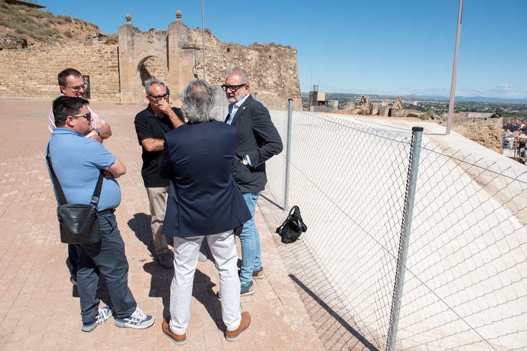 L’alcalde ha informat que el Baluard de Louvigny ja està completament arranjat
