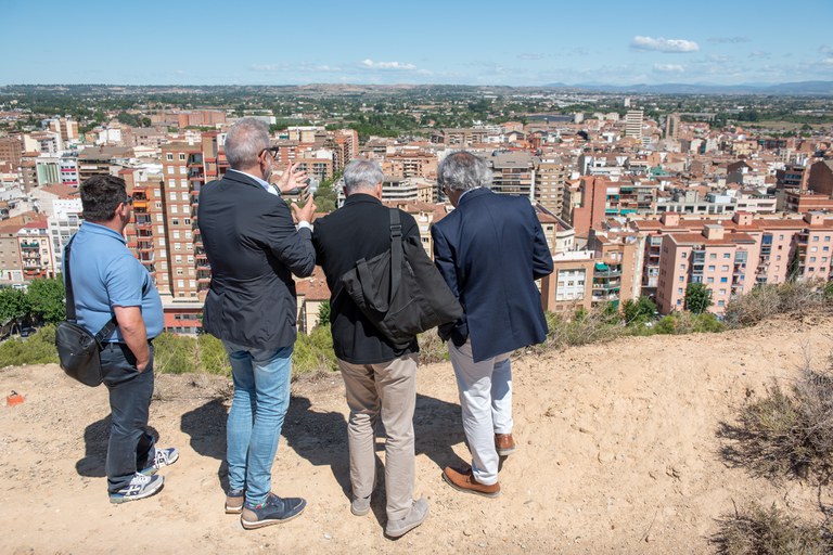 L’alcalde ha explicat que la reforma del Baluard del Rei s’iniciarà al setembre i que té un pressupost d’uns 450.000 €