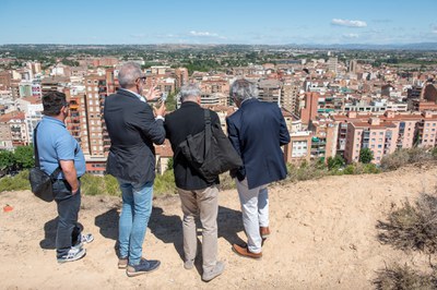 L’alcalde ha explicat que la reforma del Baluard del Rei s’iniciarà al setembre i que té un pressupost d’uns 450.000 €.