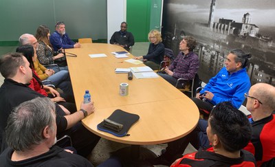 Reunió aquest 2025 de la Regidoria d'Esports i el CNL de Lleida en el marc del Pla d'Ús del Català..