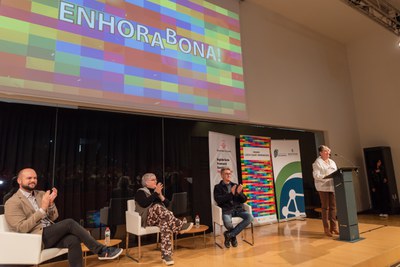 L'acte de lliurament dels Premis Lleida Talent Emprenedor 2023 s'ha fet aquest dijous a la Llotja..