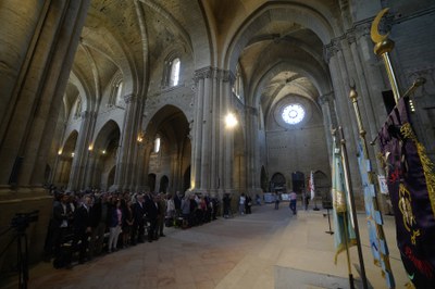 La Seu Vella ha acollit l'acte del pregó i el concert de la Banda Municipal.