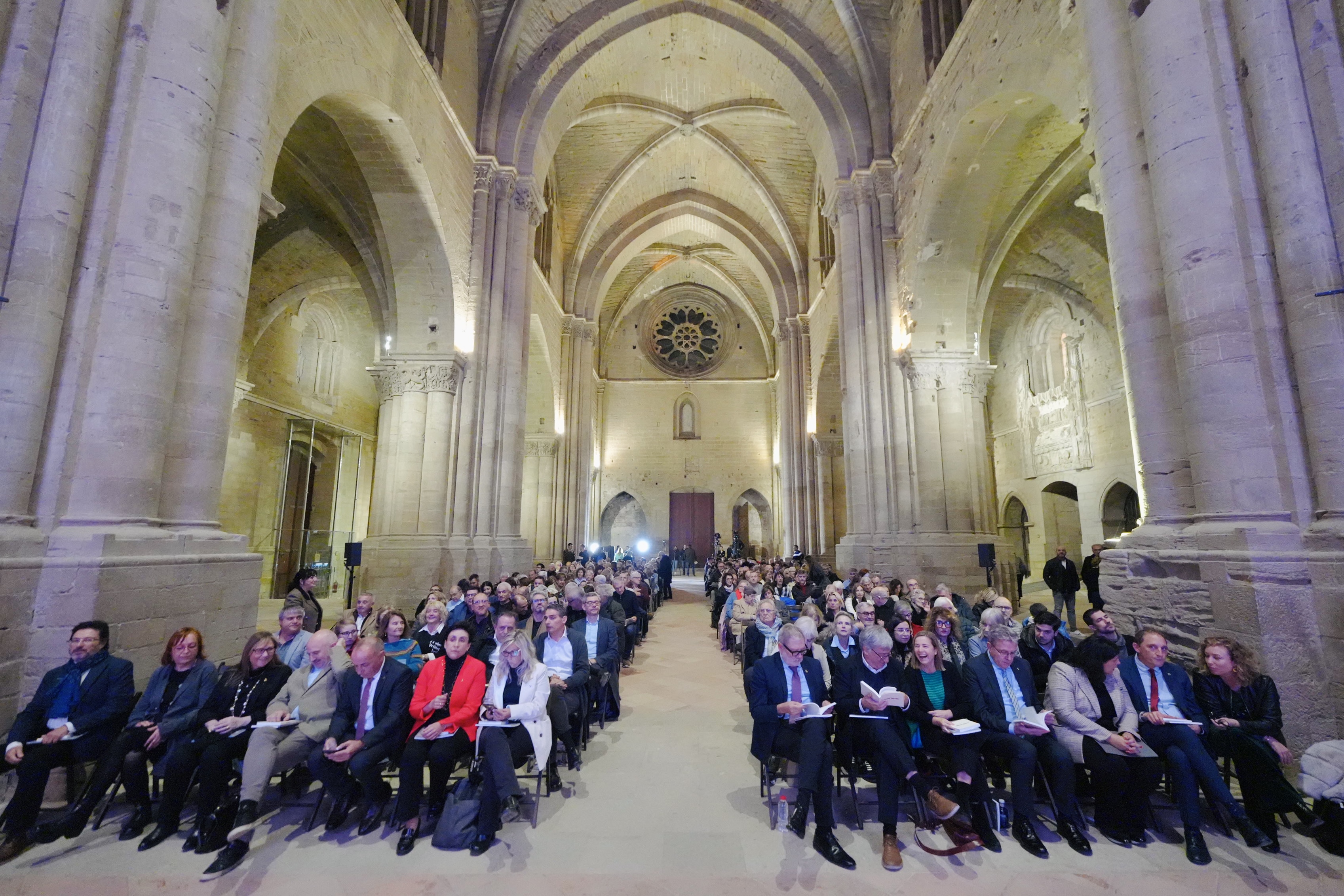 La nau central de la Seu Vella ha acollit l'acte de lliurament dels premis