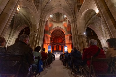 La Seu Vella es vesteix de gala amb el lliurament dels Premis Literaris i el reconeixement a Vallverdú..