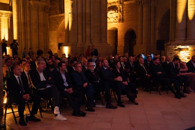 La nau central de la Seu Vella va collir el Hall of Fame, en la seva cinquena edició..