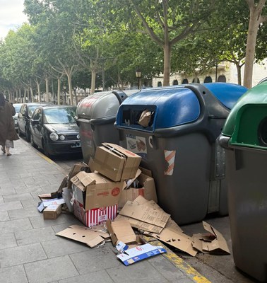 Aquesta unitat de la Guàrdia Urbana de Lleida també ha identificat els responsables de 29 abocaments il·legals.