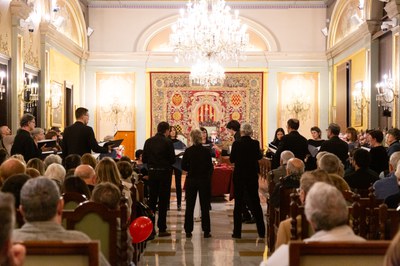 L'actuació de la Coral Shalom..