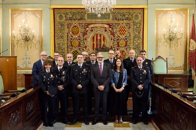 Mallada ha comptat amb el suport dels comandaments de la Guàrdia Urbana.