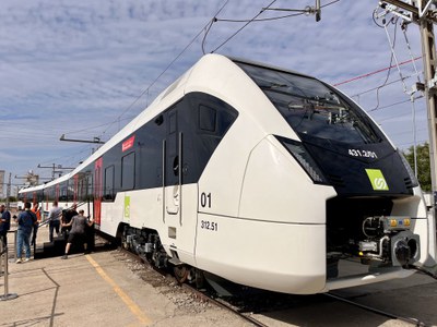 L'exterior del nou comboi.