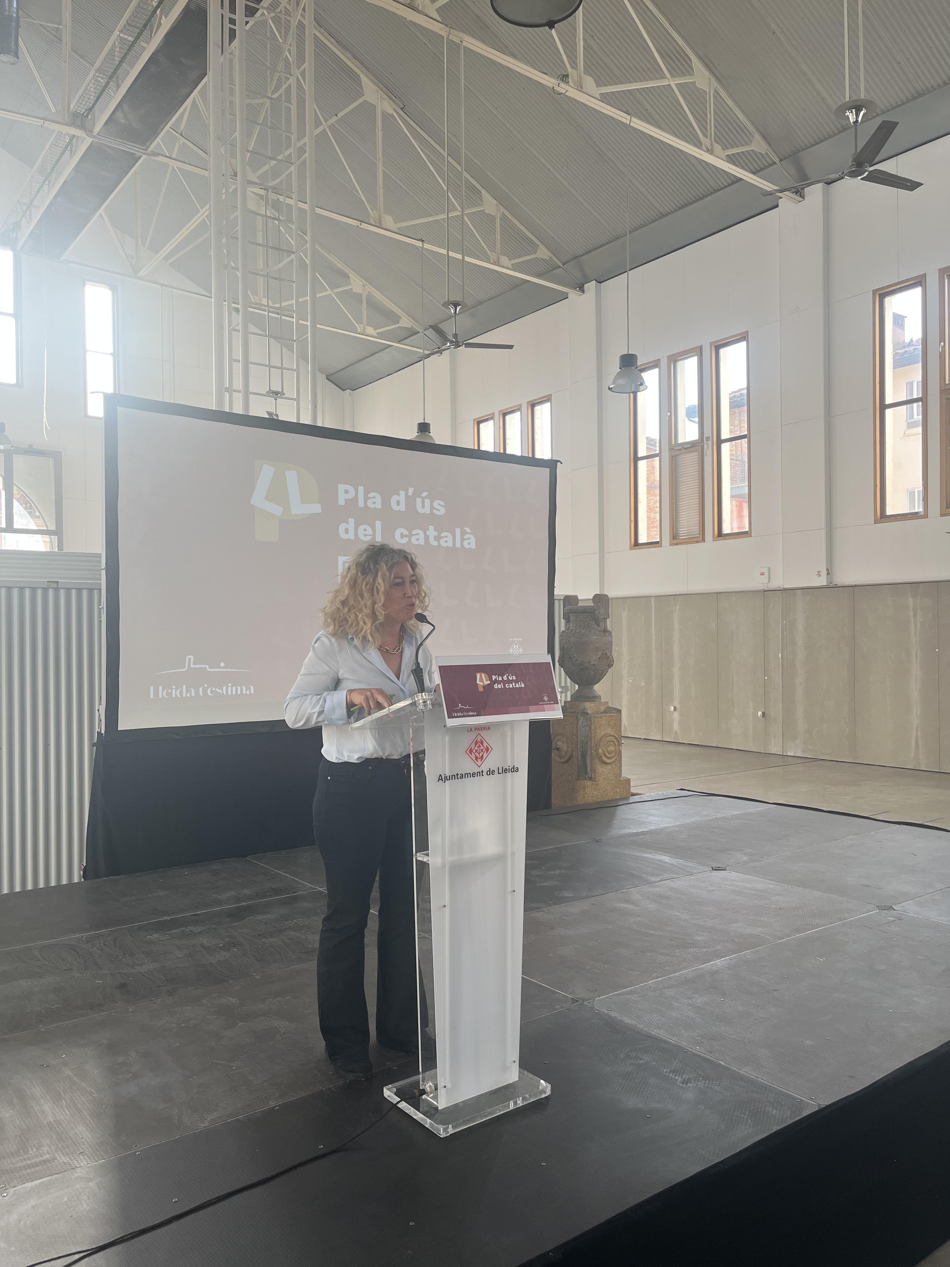 Pilar Bosch ha explicat l'augment de cursos de català del CNL