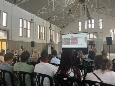 Larrosa ha explicat que "Lleida és pionera" pel que fa al foment de la llengua catalana.