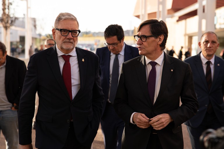 L’alcalde, Fèlix Larrosa, ha destacat que “Lleida se situa a l’epicentre de la salut pública gràcies al lideratge de l’hospital Arnau de Vilanova”