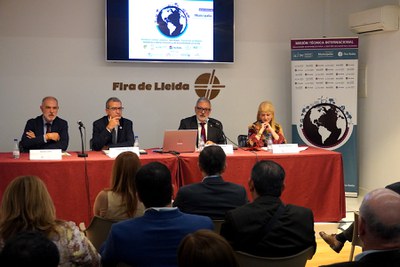 L'alcalde ha participat en la benvinguda als participants en la Missió Tècnica.