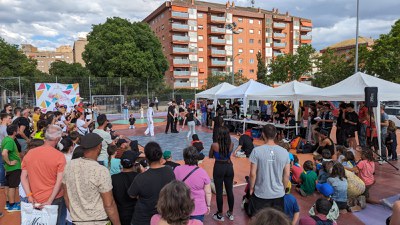 En el marc del festival Enre9, s’ha celebrat aquest dissabte el campionat de Breaking "Rock 2 Flavour" ..