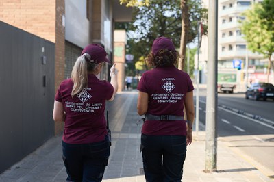 Les actuacions més habituals de les agents cíviques són sobre civisme i trànsit, però també destaca la seva tasca important de caràcter assistencial..