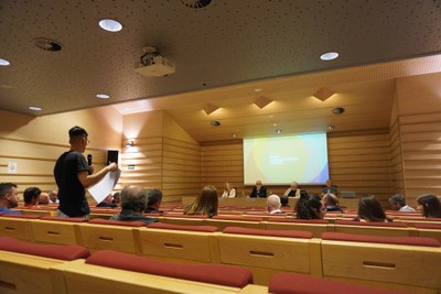 Trobada de l'alcalde Larrosa amb els i les representants del Parc AgroBiotech..