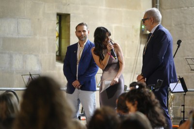 La lleidatana Ares Teixidó, pregonera de les Festes de la Tardor d'enguany..