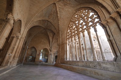 Les obres al claustre de la Seu Vella i als baluards del Rei i la Llengua de Serp, enllestides en un mes..