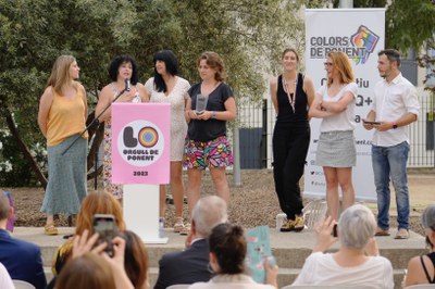 Durant l'acte ha tingut lloc el lliurament dels premis de reconeixement de Colors de Ponent.