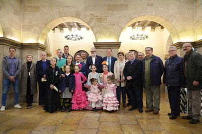Autoritats, convidats i representants de la Casa d'Andalusia, presents en l'acte d'avui..