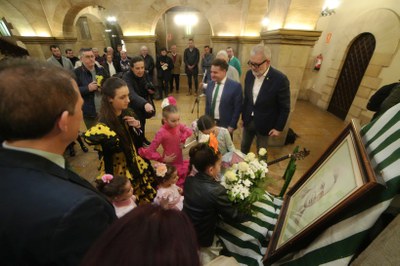 L'Ofrena Floral a Blas Infante, element central de la celebració del Dia d'Andalusia..