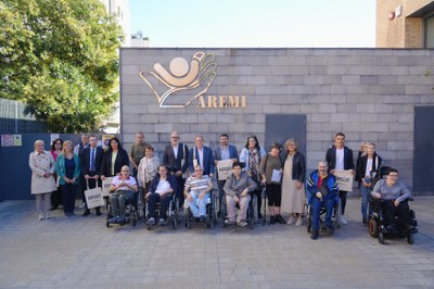 Lleida commemora el Dia Mundial de la Paràlisi Cerebral.