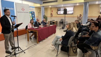 El regidor Roberto Pino ha remarcat que el projecte preveu incidir especialment en dones i joves..