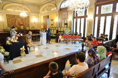 L'acte ha tingut lloc al Saló de Sessions.