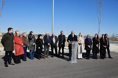 Larrosa ha adreçat unes paraules a les persones assistents.