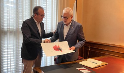 Lleida i Mollerussa reforcen la col·laboració institucional..