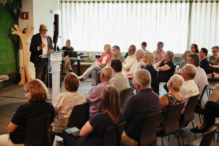Vista de la sessió informativa d'avui