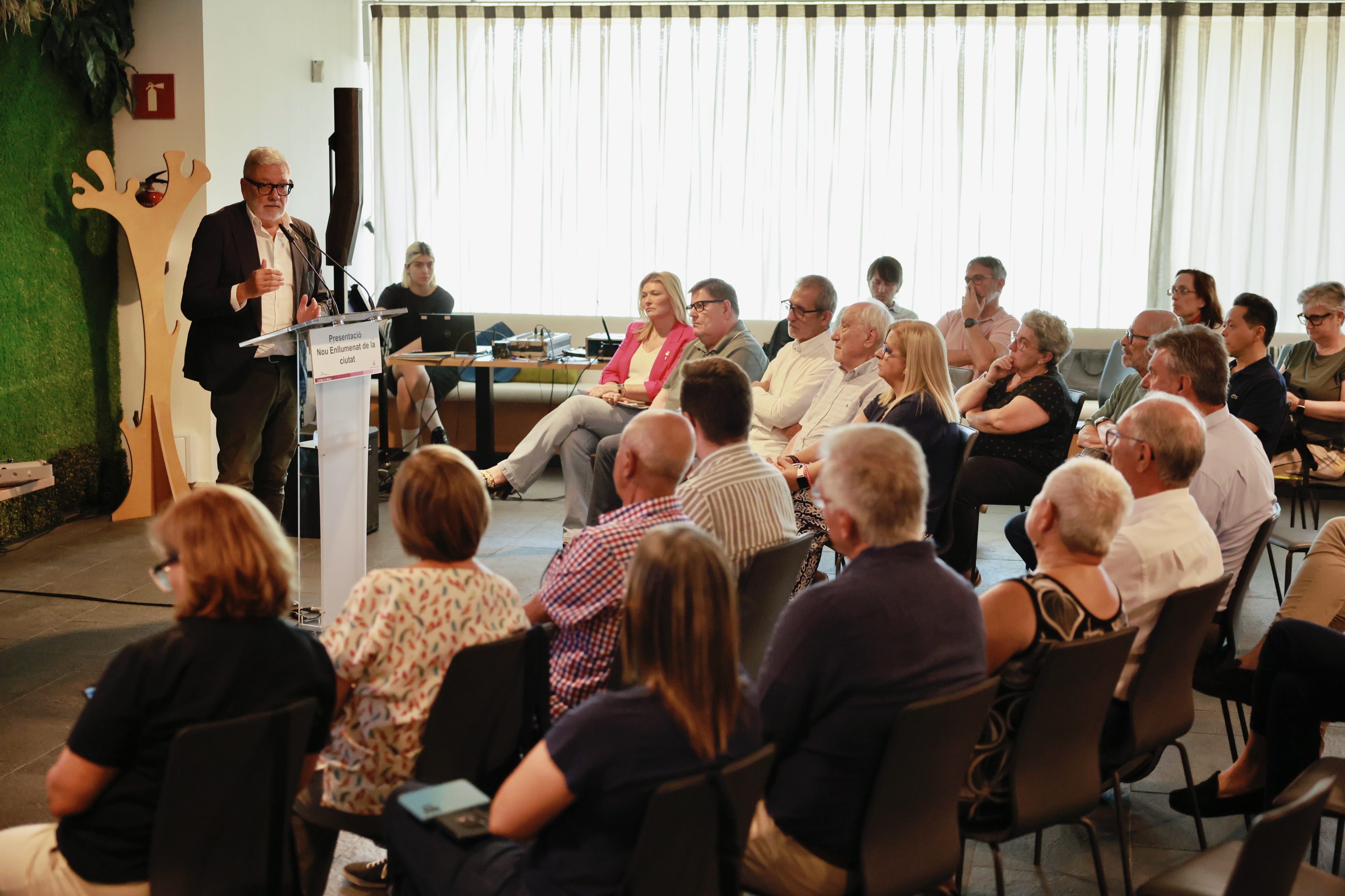 Vista de la sessió informativa d'avui