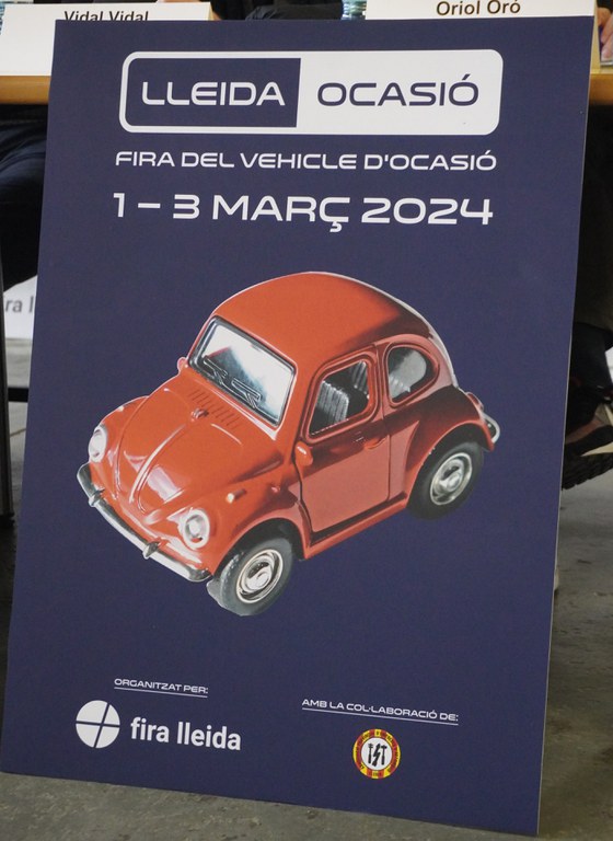 Lleida Ocasió, la fira del vehicle d'ocasió, tindrà lloc de l'1 al 3 de març a Fira de Lleida.