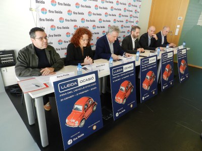 El regidor de Joventut, Educació, Ocupació, Festes i Tradicions, Xavier Blanco, ha participat en la presentació del saló.
