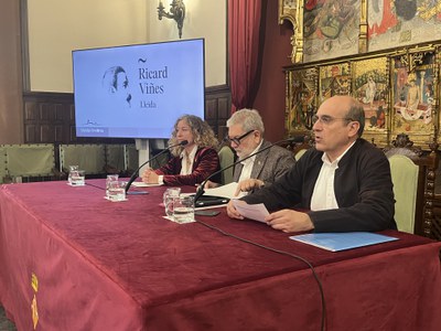 Màrius Bernadó ha explicat que Lleida serà el dipositari de la informació sobre Viñes, amb la digitalització d'arxius.