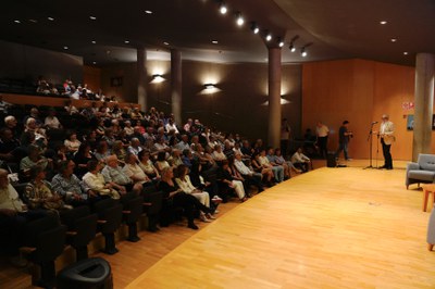 L'acte ha tingut lloc a la sala dos de l'Auditori.