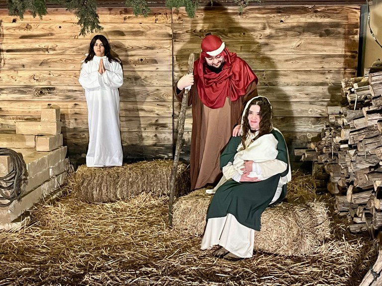 El quadre del Naixement, un dels darrers del recorregut